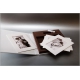 Короб свадебный белый под флешку-стандарт и фото формата 15х20