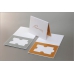 Упаковка для пластиковой карты с тиснением вашего логотипа  на заказ