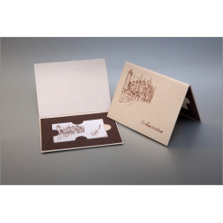Упаковка для пластиковой карты с вашим дизайном на заказ