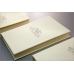 Коробочка-книжечка для стандартной флешки Айвори с печатью вашего лого
