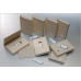 Коробочка-книжечка в фирменном стиле USB флеш  с возможностью тиснения, лакирования, шелкографии