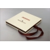 Короб Айвори / Комби для фотографий формата 15х20 с отделением под флешку, брендирование обложки