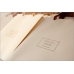 Дизайнерский подарочный пакет малый 21х17 см - цвет капучино